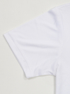 Boys' White Short Sleeve T-Shirt Crew Neck